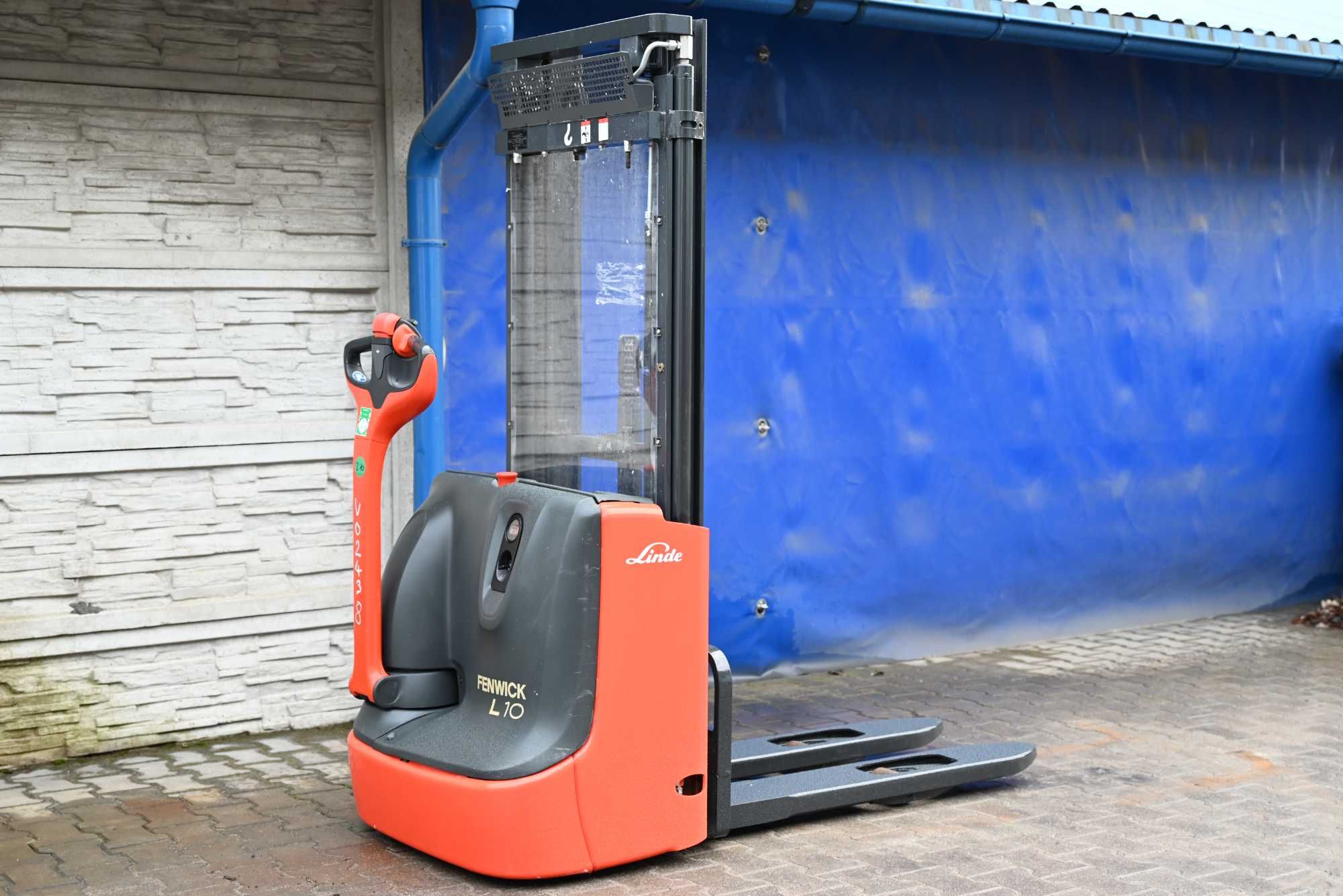 Paleciak elektryczny Linde L10 Triplex 440cm 2019rok 256mth FHP 354