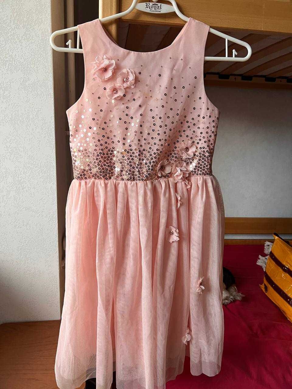 Нарядное платье H&M на 9-10 лет