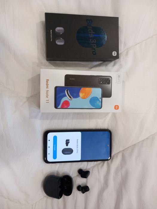 Redmi Note 11 + Fones  Buds 3 Pro Xiaomi