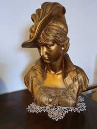 Estatueta/escultura busto feminino