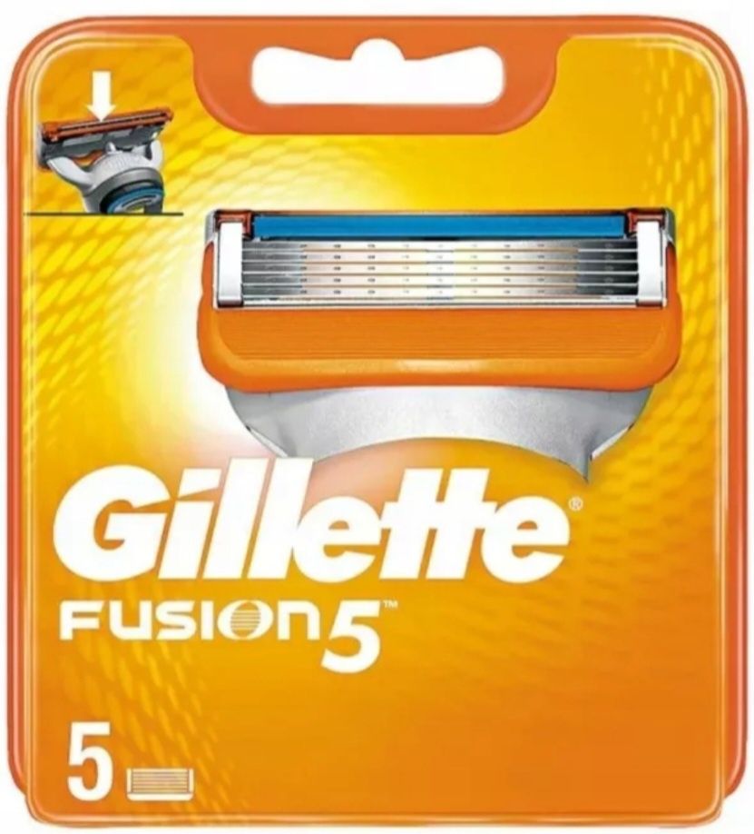 Gillette Fusion 5 ostrza do maszynki 5 sztuk NIEMIECKIE