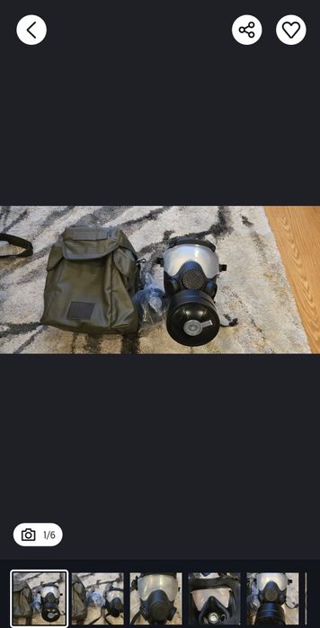 Maska afr mp5 rozmiar 2