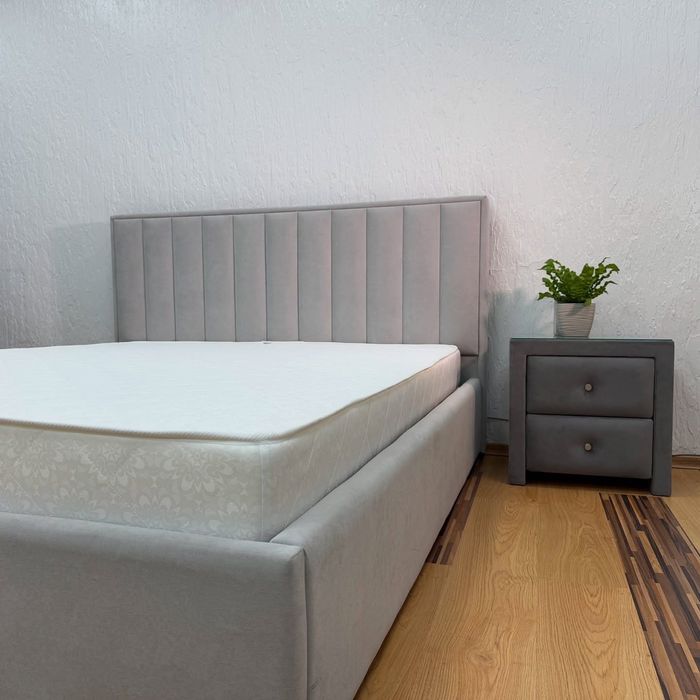 М'яке ліжко 160х200, матраци двоспальні до ліжка з мʼякою оббивкою