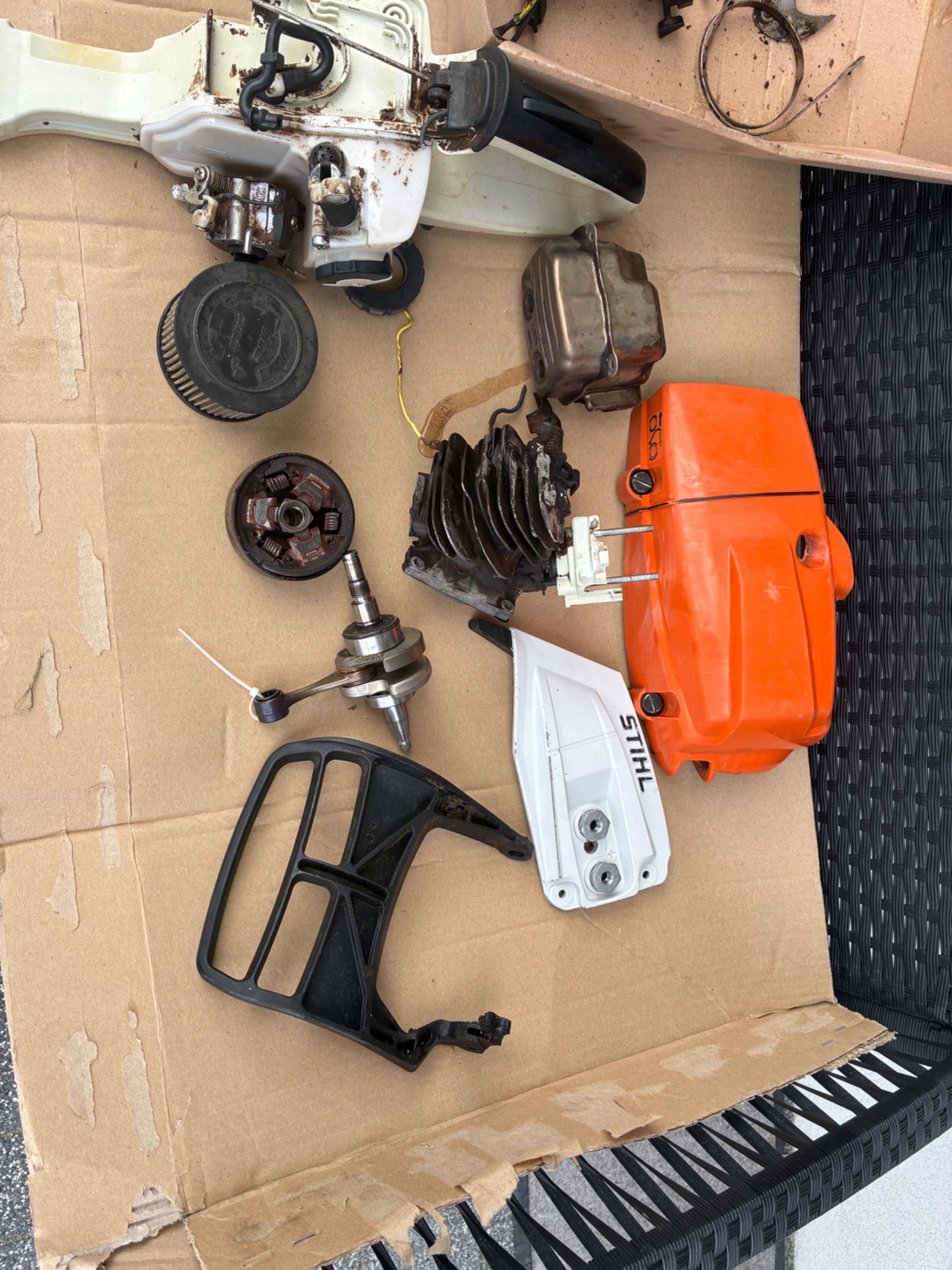 Części piła spalinowa Stihl MS 261 CM