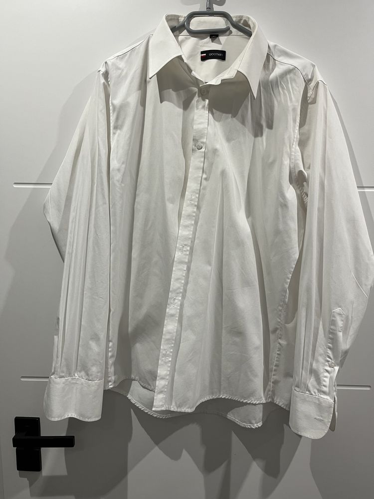 Koszula recman biała 42