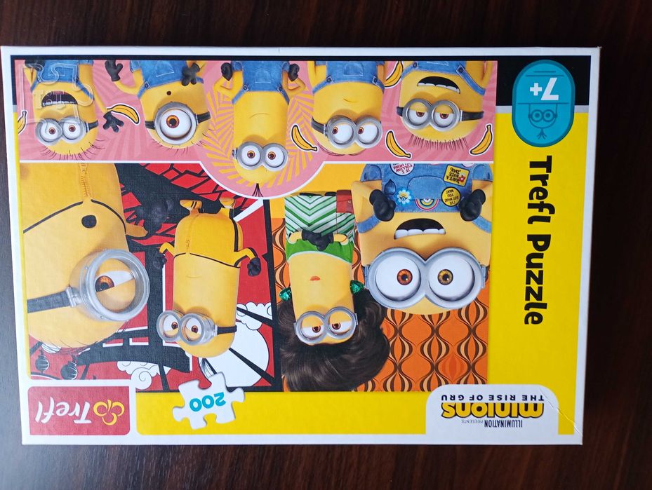 Minionki Puzzle 200 elementów