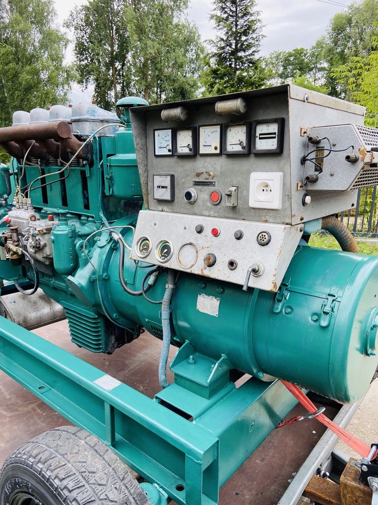 Agregat generator pradotworczy duży 16kw 20KVa po Remoncie Robur IFA
