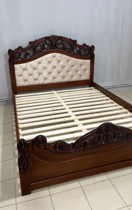 Ліжко Дуб 180х200, спальня Двохспальне ліжко