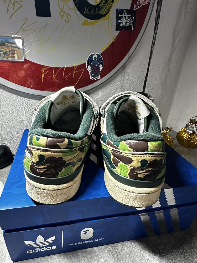 Adidas forum low bape