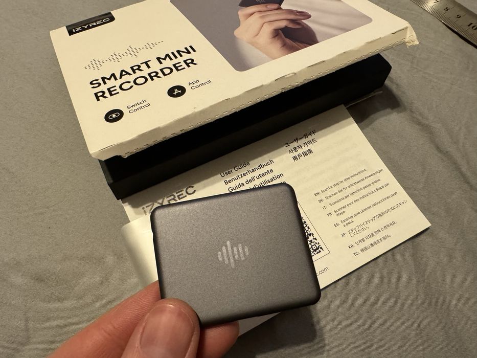 Крутой диктофон izyrec mini recorder 64gb