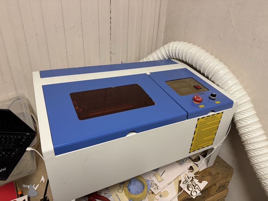 Laser co2 40w | k40 | 30x20 | Lightburn