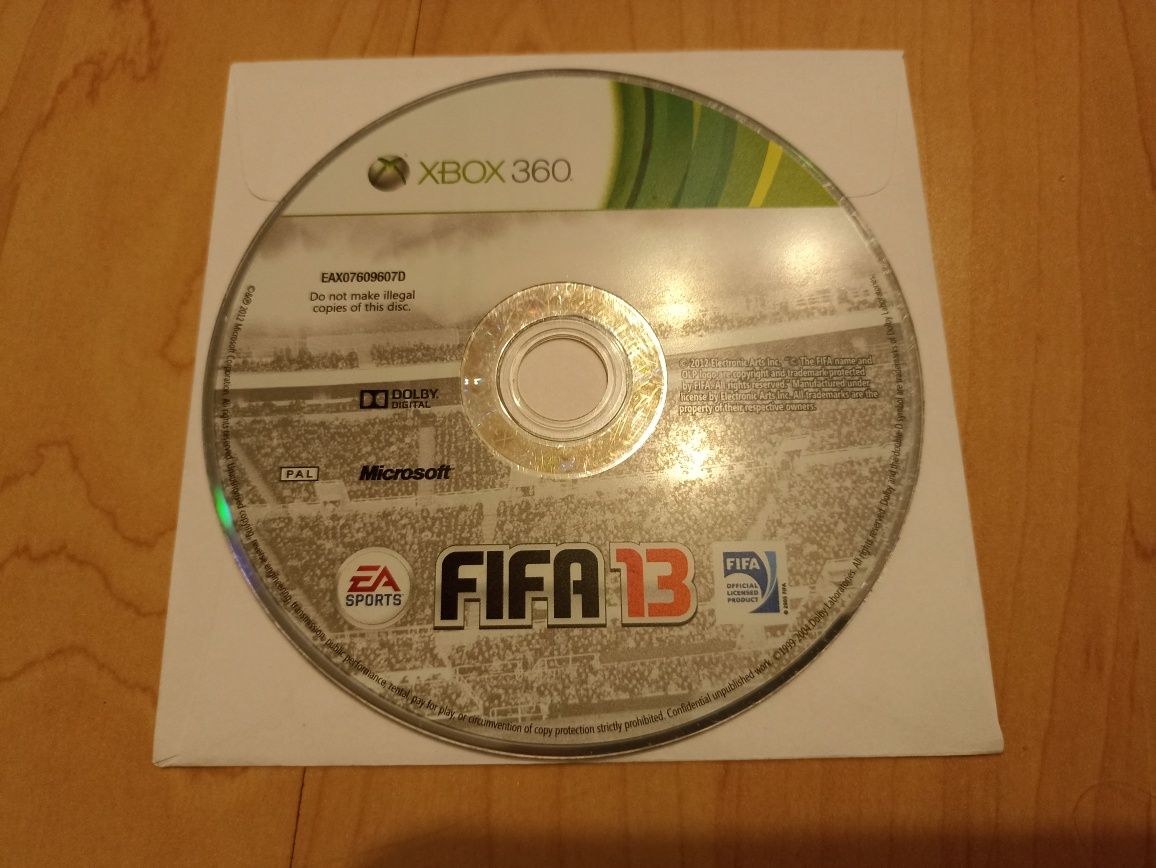 Zestaw 10 gier FIFA - Xbox 360