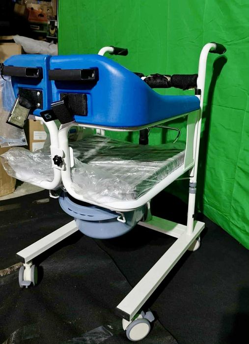 130 KG Hydrauliczny wózek inwalidzki do podnoszenia pacjenta do domu,