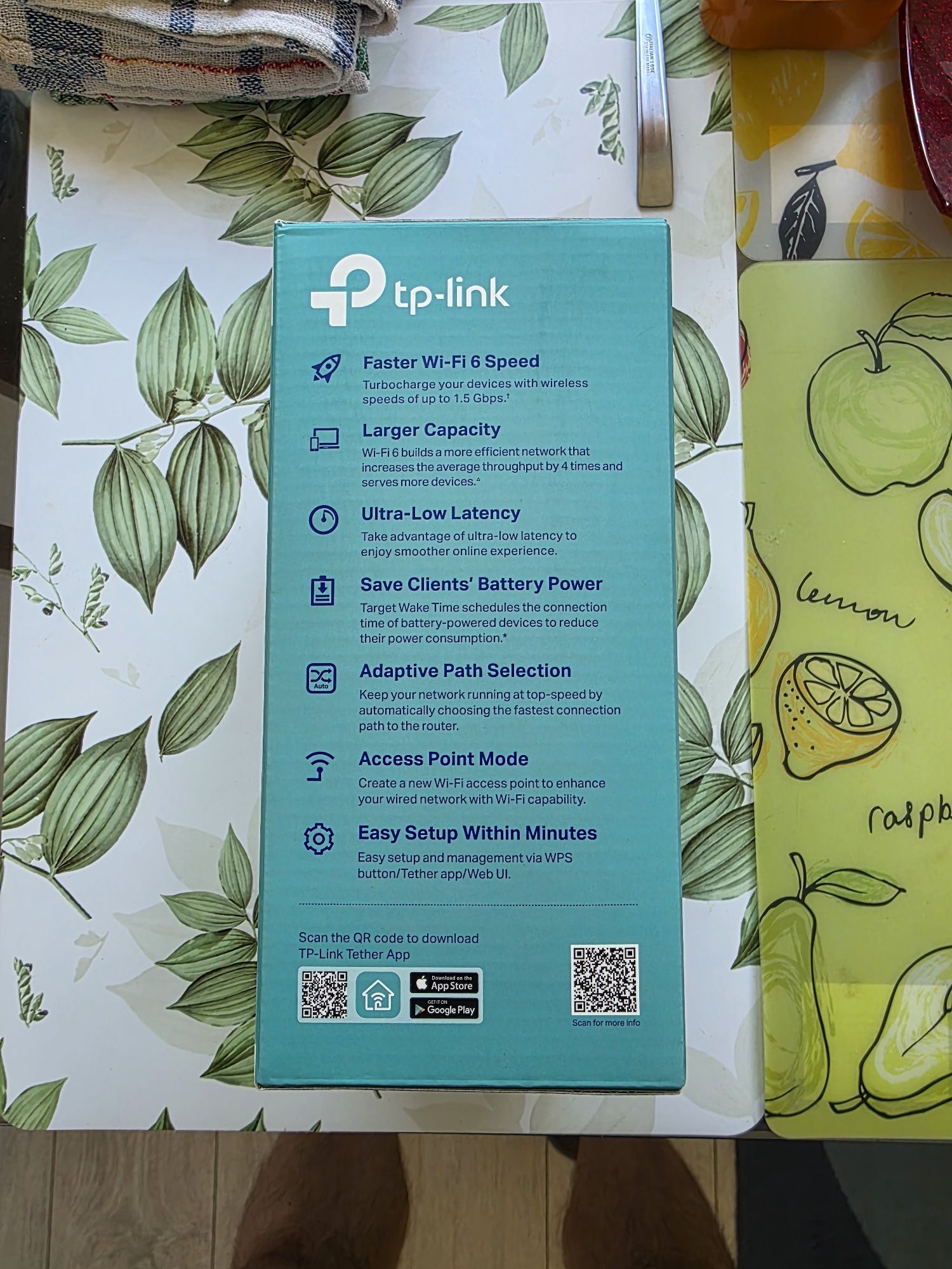 Wzmacniacz zasięgu Tp-Link AX 1500