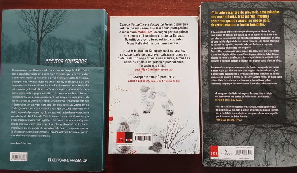 Livros de autores diversos