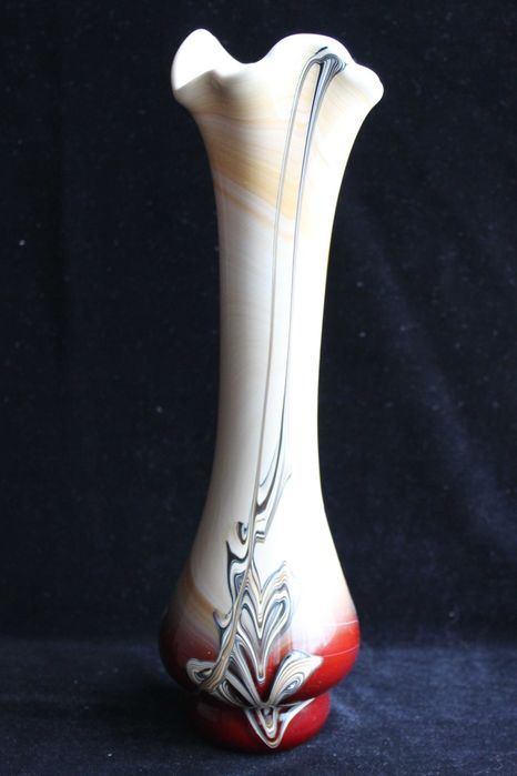 Вінтажна кольорова ваза