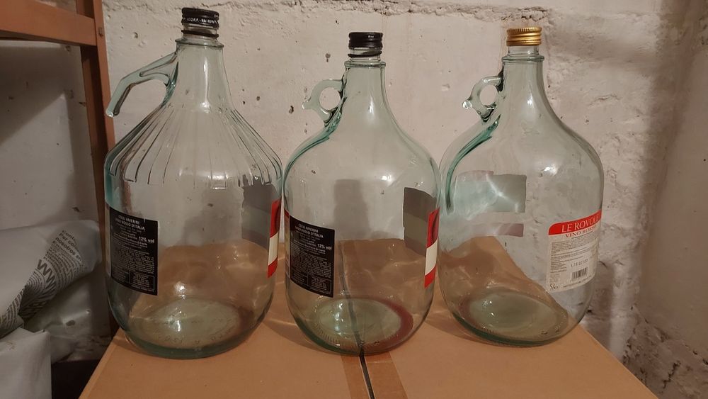 Бутль 5л для вина з ручкою