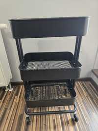 Wózek IKEA Rashult - czarny
