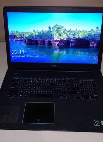 Laptop Dell G3 GTX1050 Ti intel i5 ,17cali