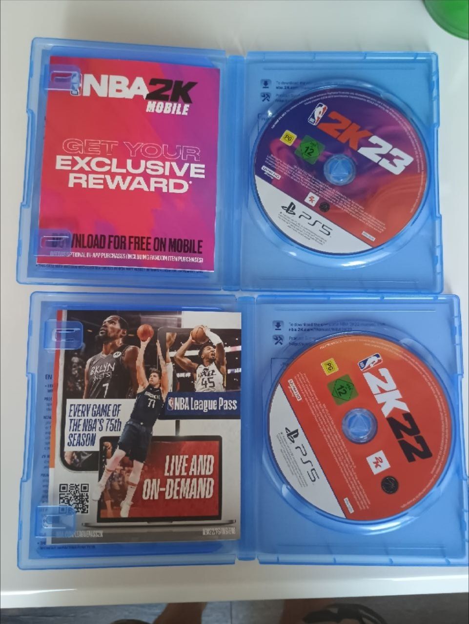 Диск NBA 2K 22, NBA 2K 23