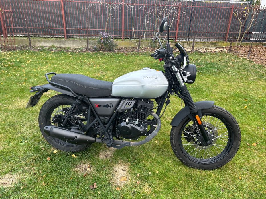 Keeway  X-Light 125, Salon PL, cafe racer, Bezwypadkowy, gwarancja, kat. B