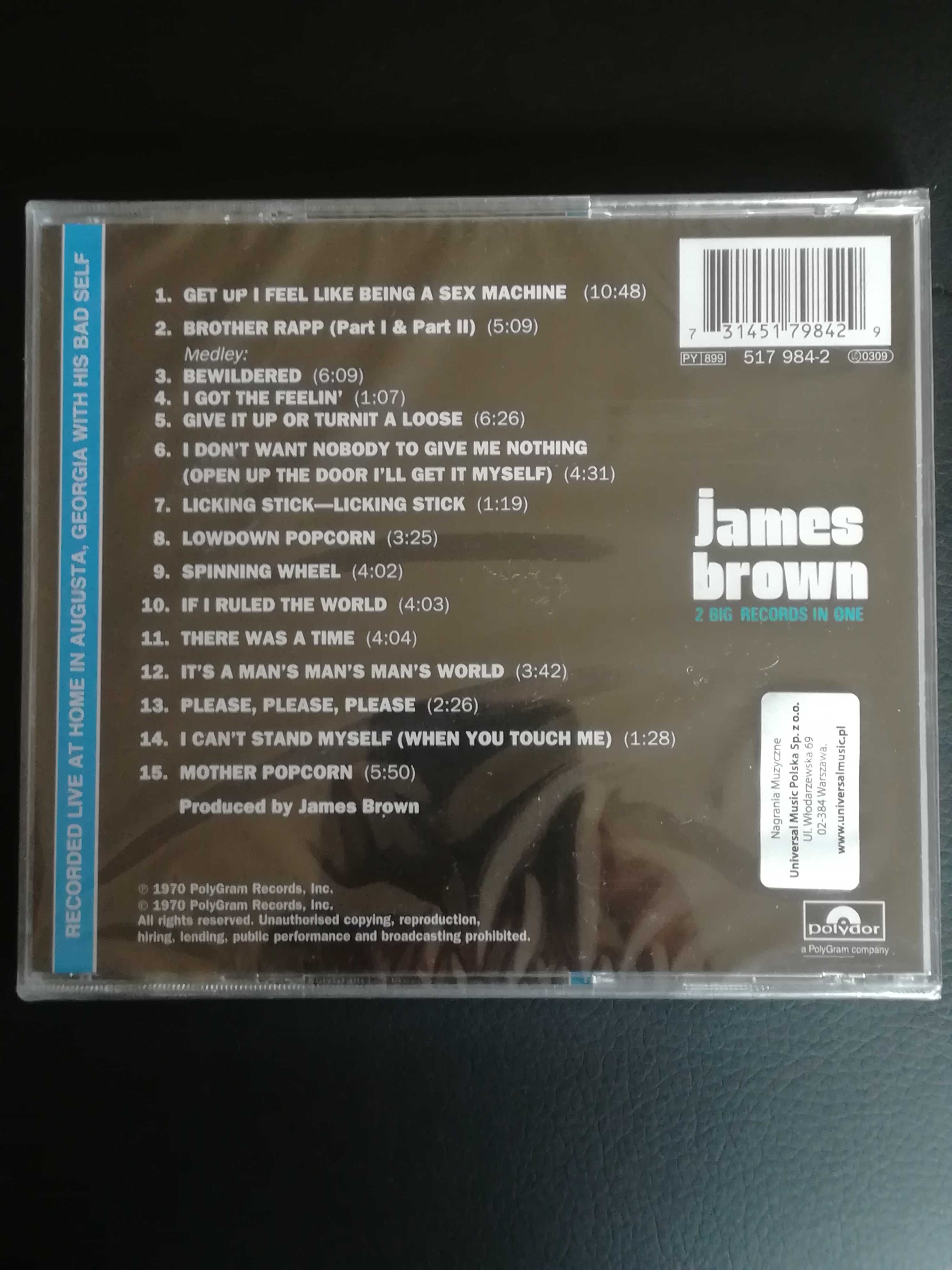 James Brown Sex Machine Płyta CD nowa w folii