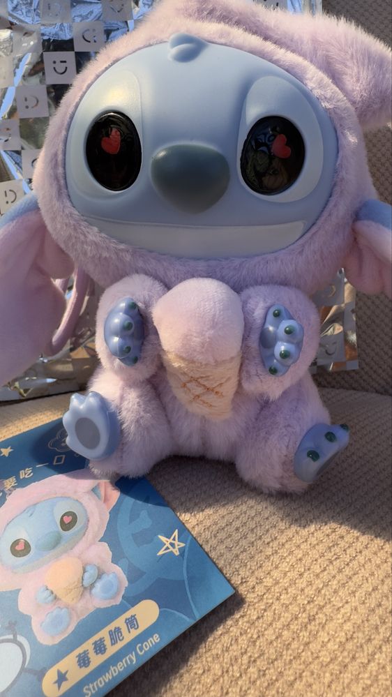 Якісна іграшка Стіч лабубу disney miniso