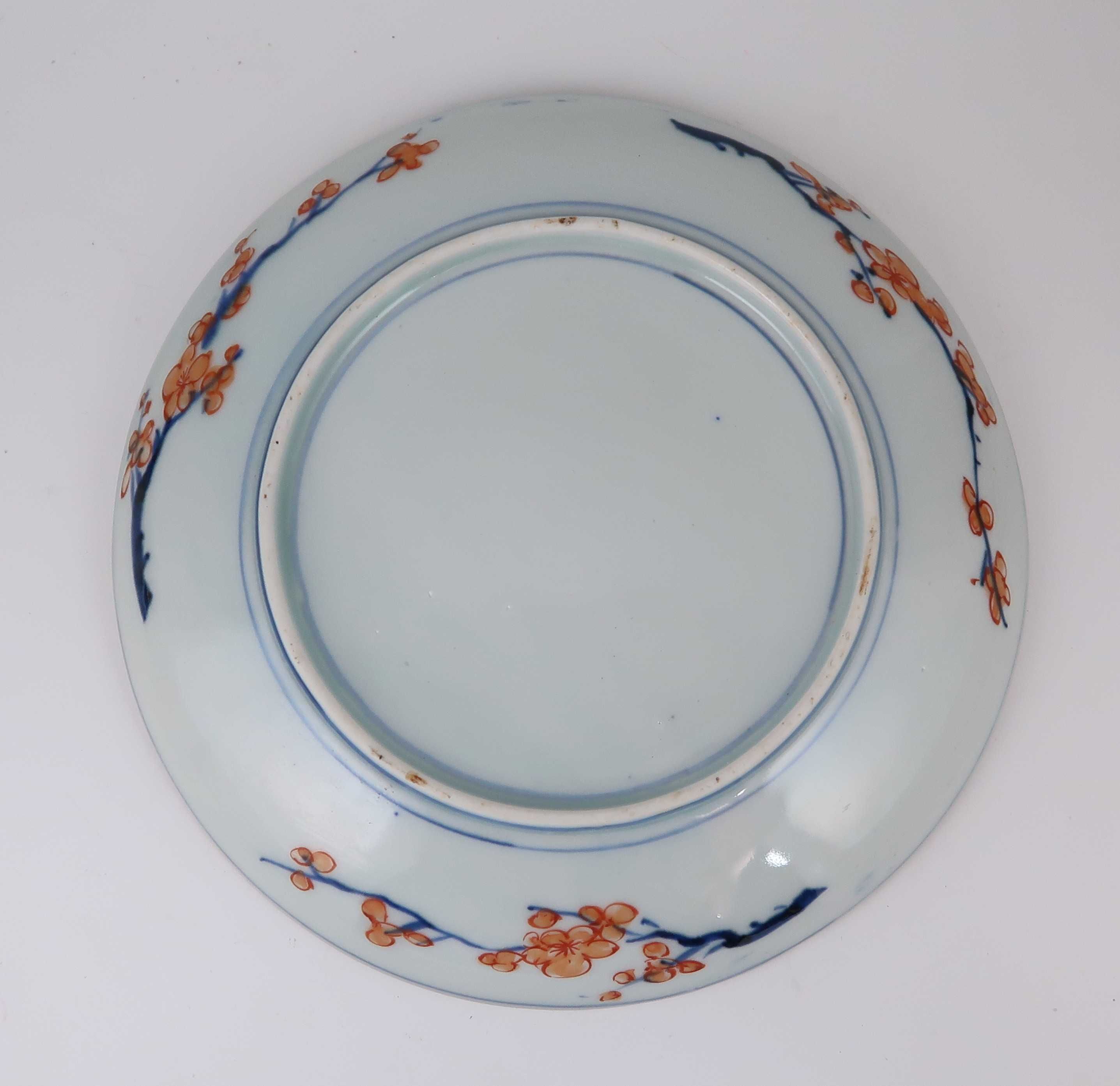 Prato porcelana Japonesa. Séc. XIX/XX