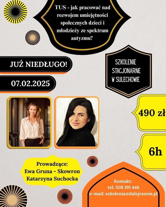TUS - rozwój umiejętność społecznych u dzieci i młodzieży z ASD