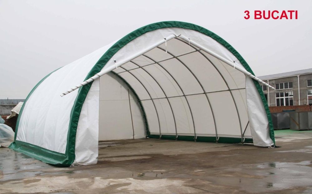Hala namiotowa łukowa 6x9x3,6 m magazyn wiata konstrukcja ocynkowana