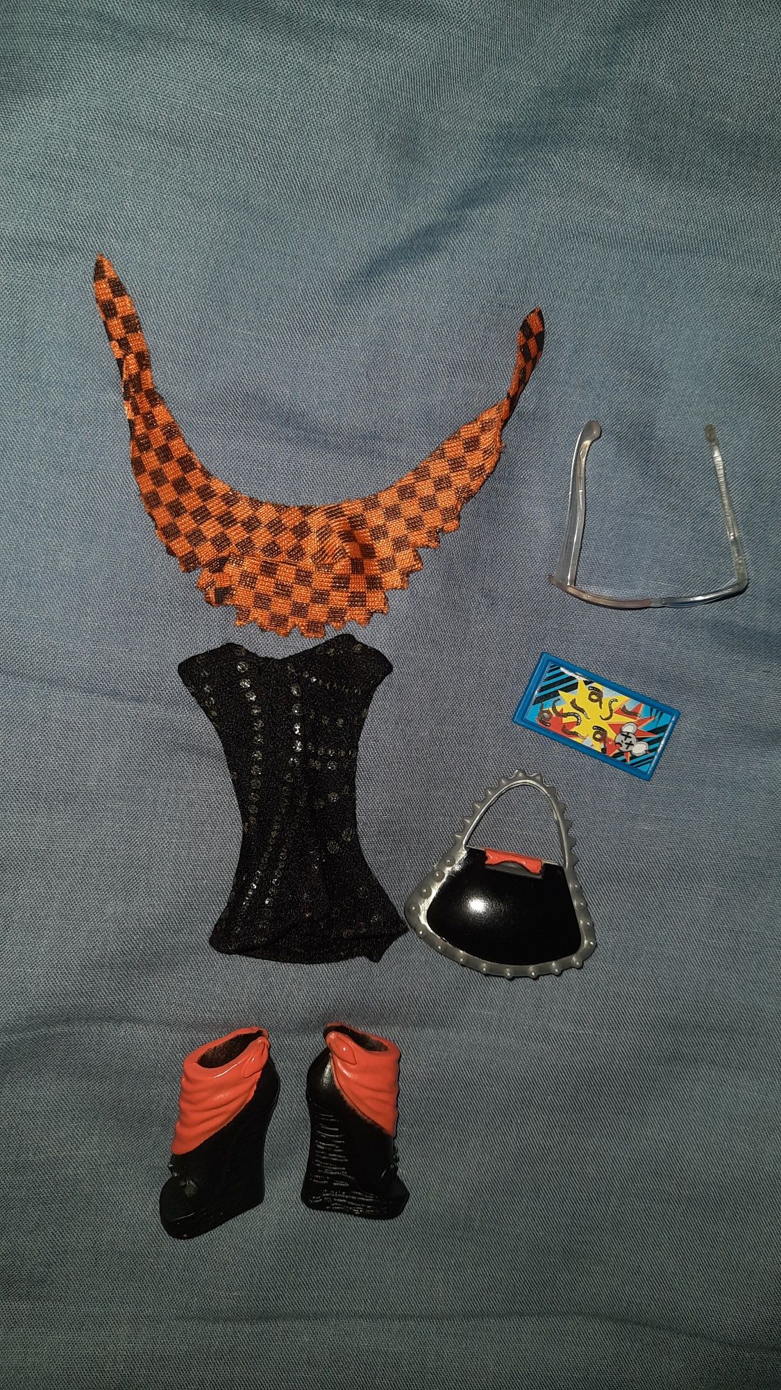 monster high toralei maul session ubranko dla lalki/akcesoria/lalka