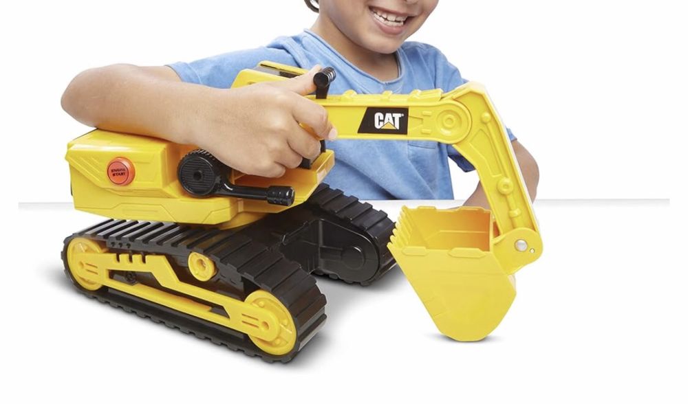Koparka Cat Toys 33 cm z oświetleniem i dźwiękiem j.nowa