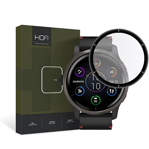 Szkło Hybrydowe Hofi Hybrid Pro+ Garmin Venu 2 Black