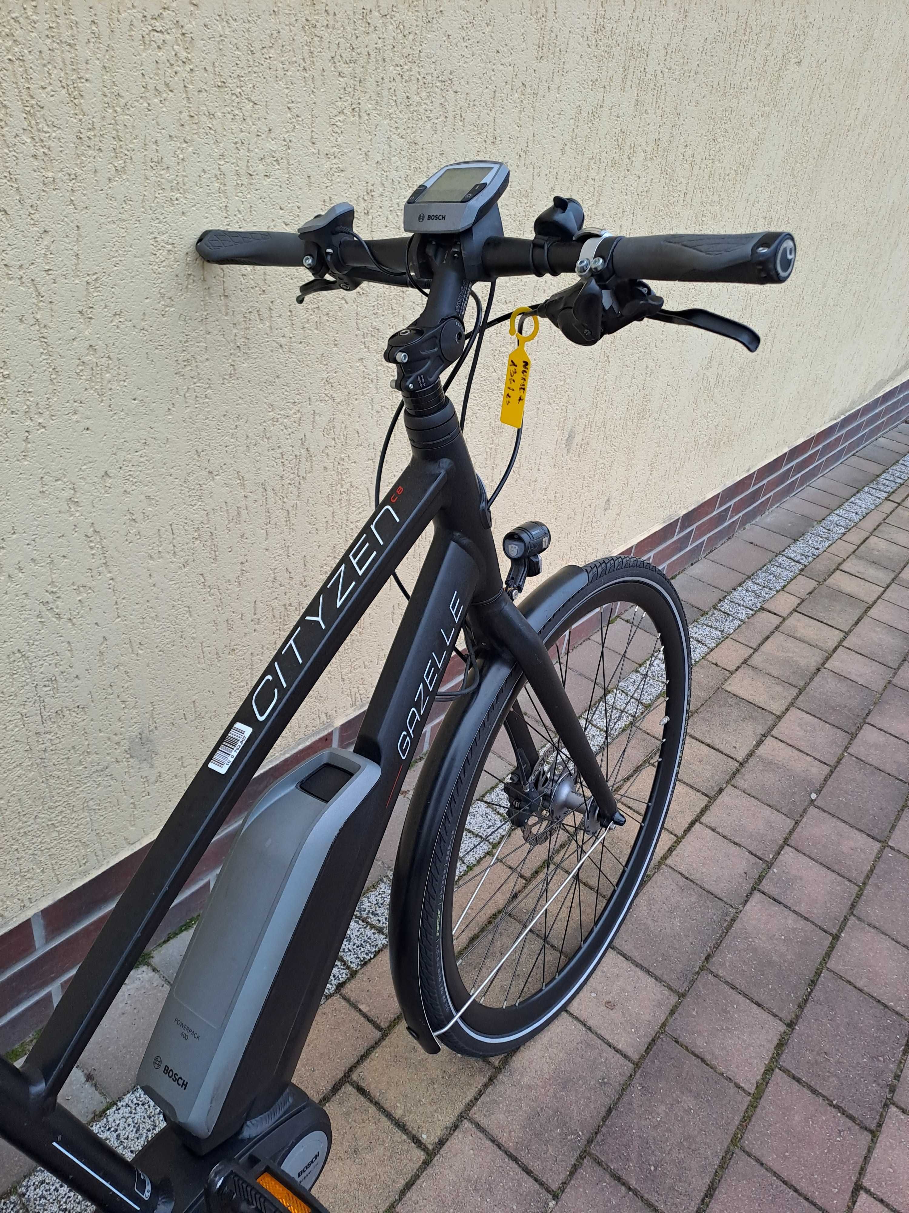 Gazelle Cityzn C8, elektryczny rower holenderski/BOSCH/Alu/8Nexus/57cm