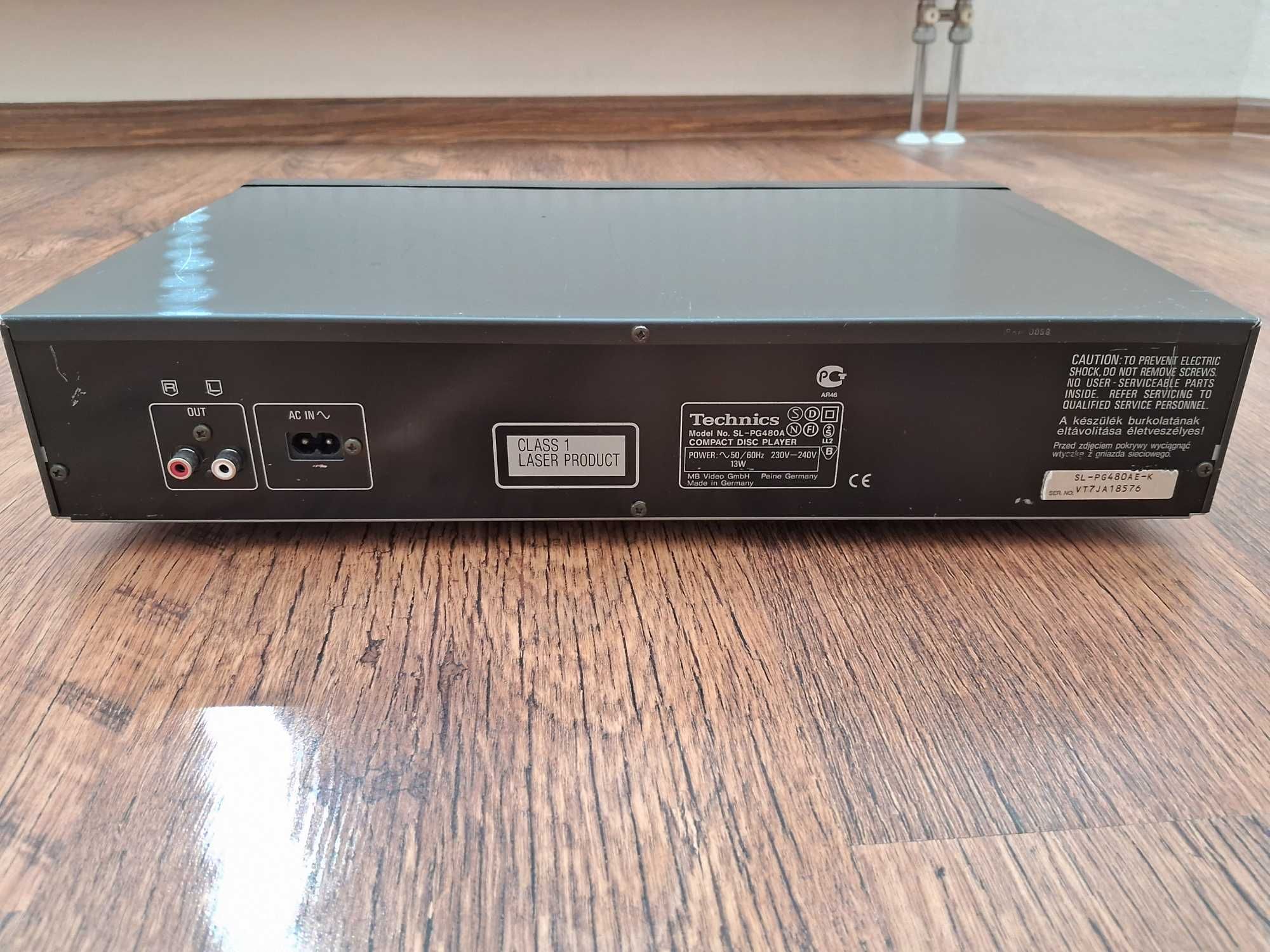 CD player 
Sony CDP S1 Scala (ES series)Technics sl pg480a