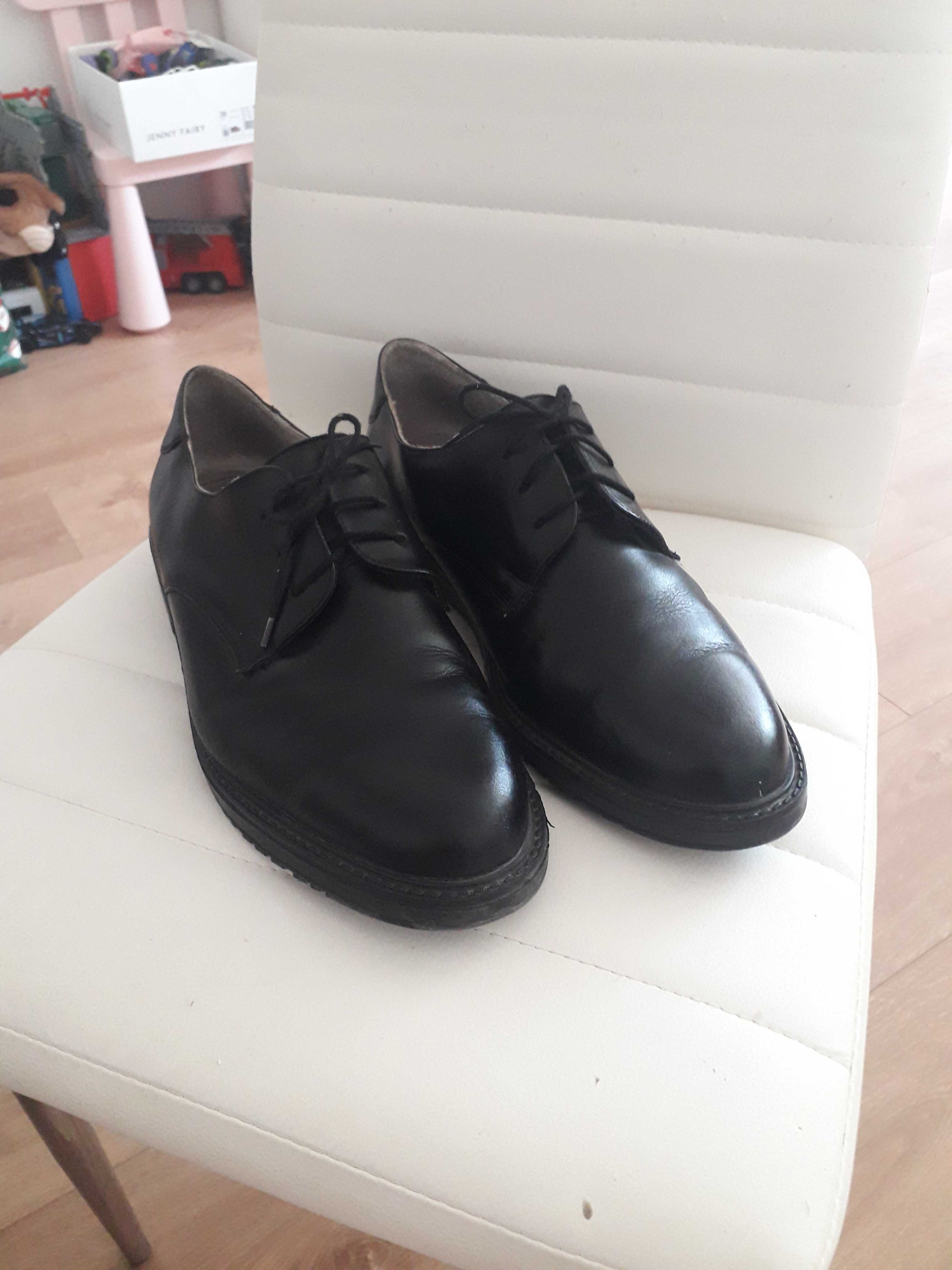 Buty wizytowe meskie skora naturalna roz 44