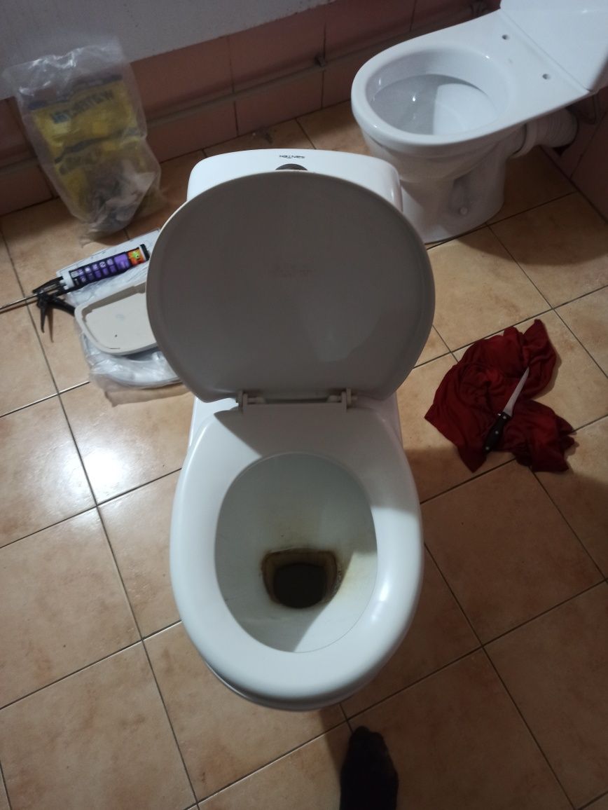 Унитаз б.у подойдёт для стройки