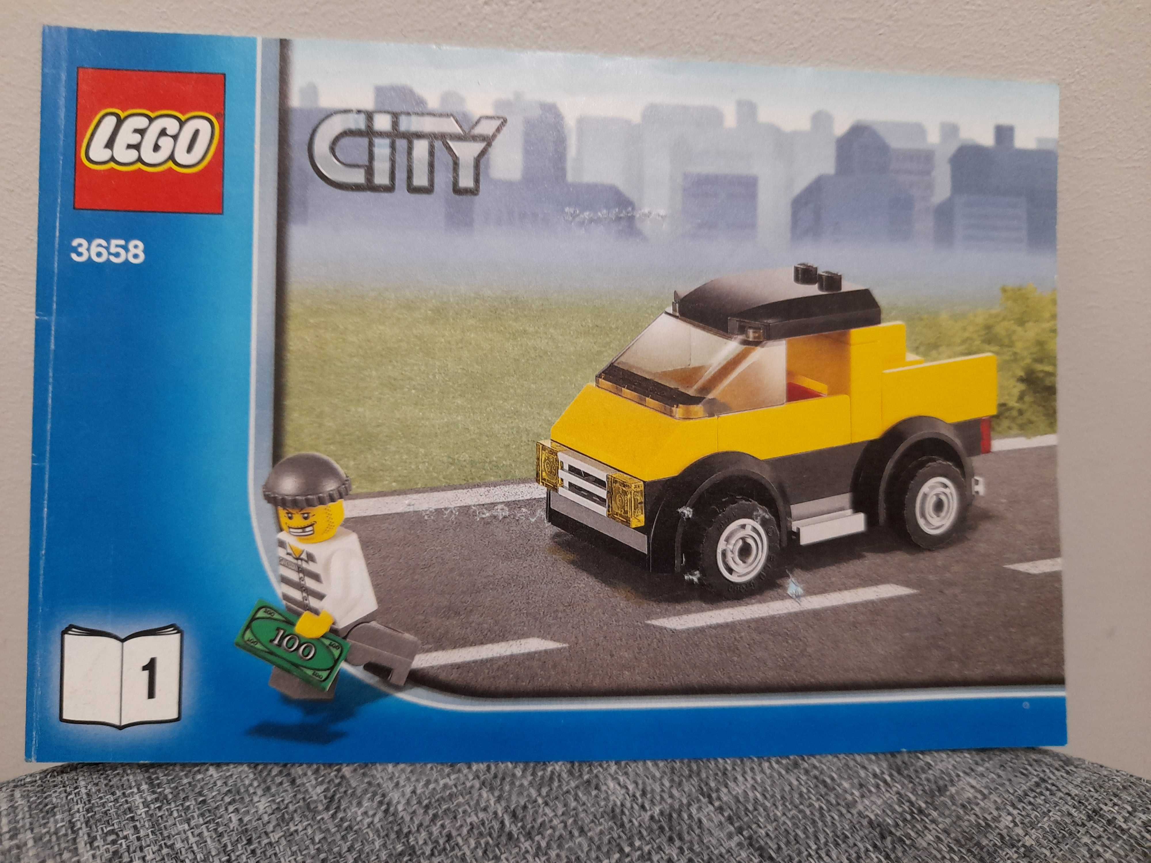 Instrukcja LEGO 3658 City - Helikopter policyjny