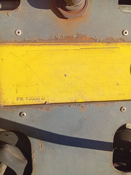 Man tga маніпулятор palfinger 130