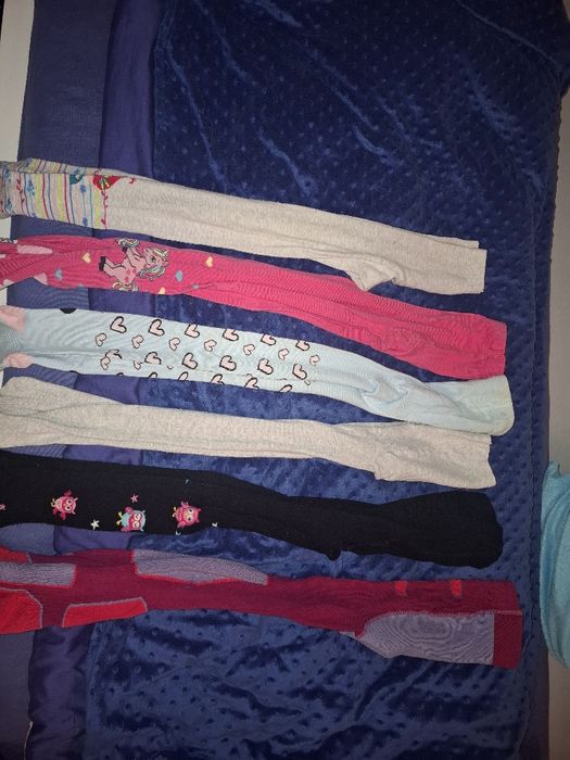 Rajstopy roz 122/128 - 6  par