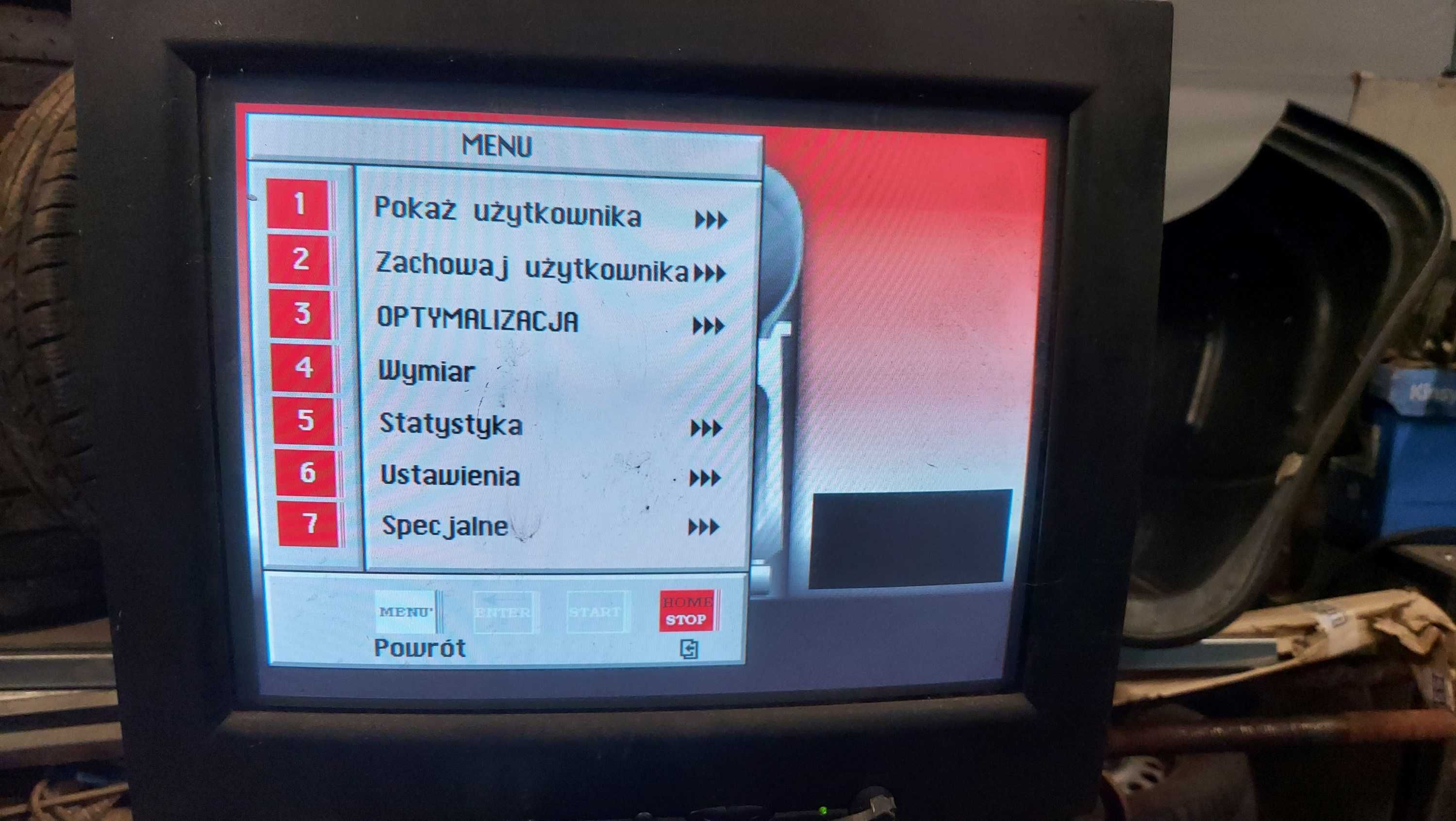 Wyważarka kół TIP-TOP Butler P 775