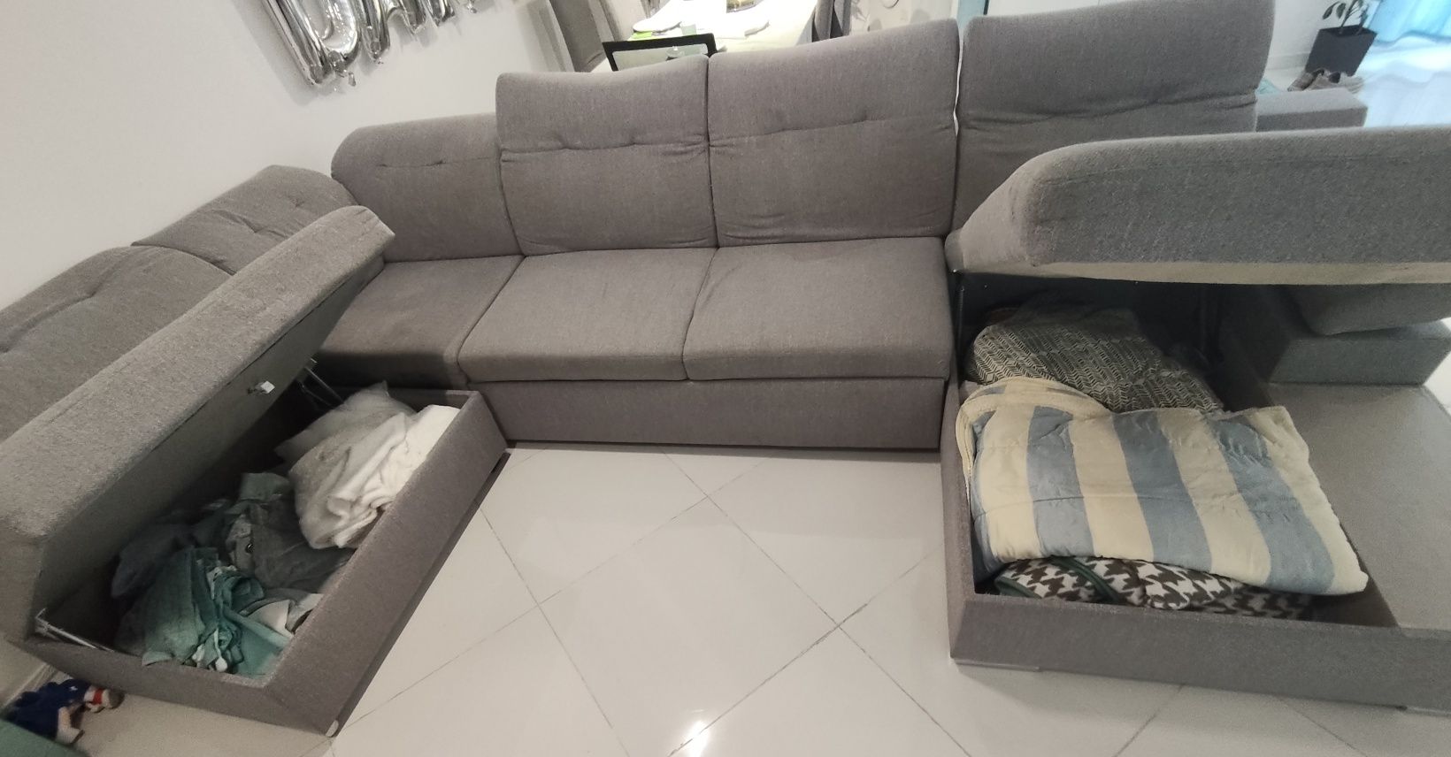 Sofá usado com 3.60 comprimento