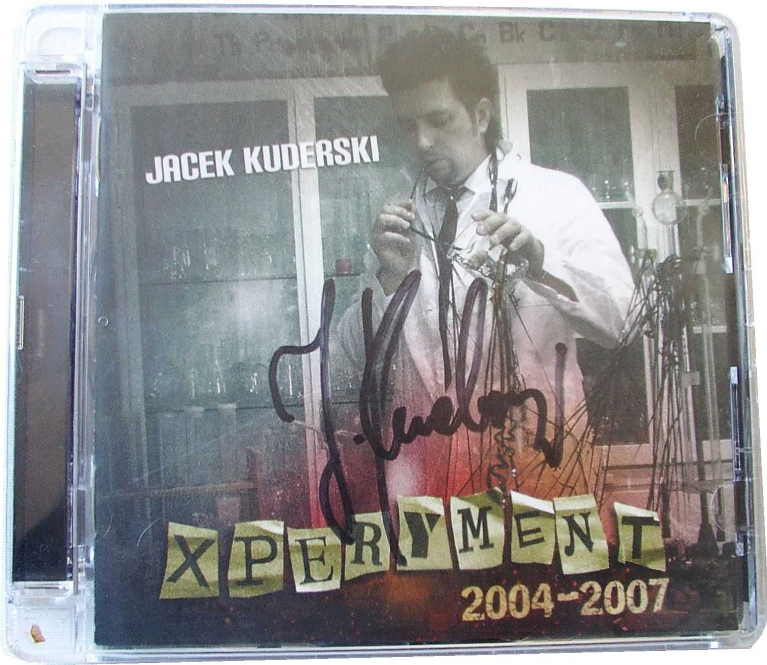 XPERYMENT 2004 - 2007 - Jacek Kuderski - płyta CD Myslovitz AUTOGRAF