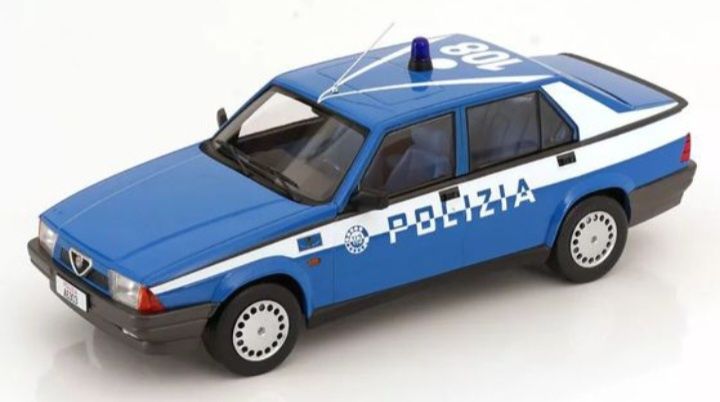 Alfa romeo 75 policia