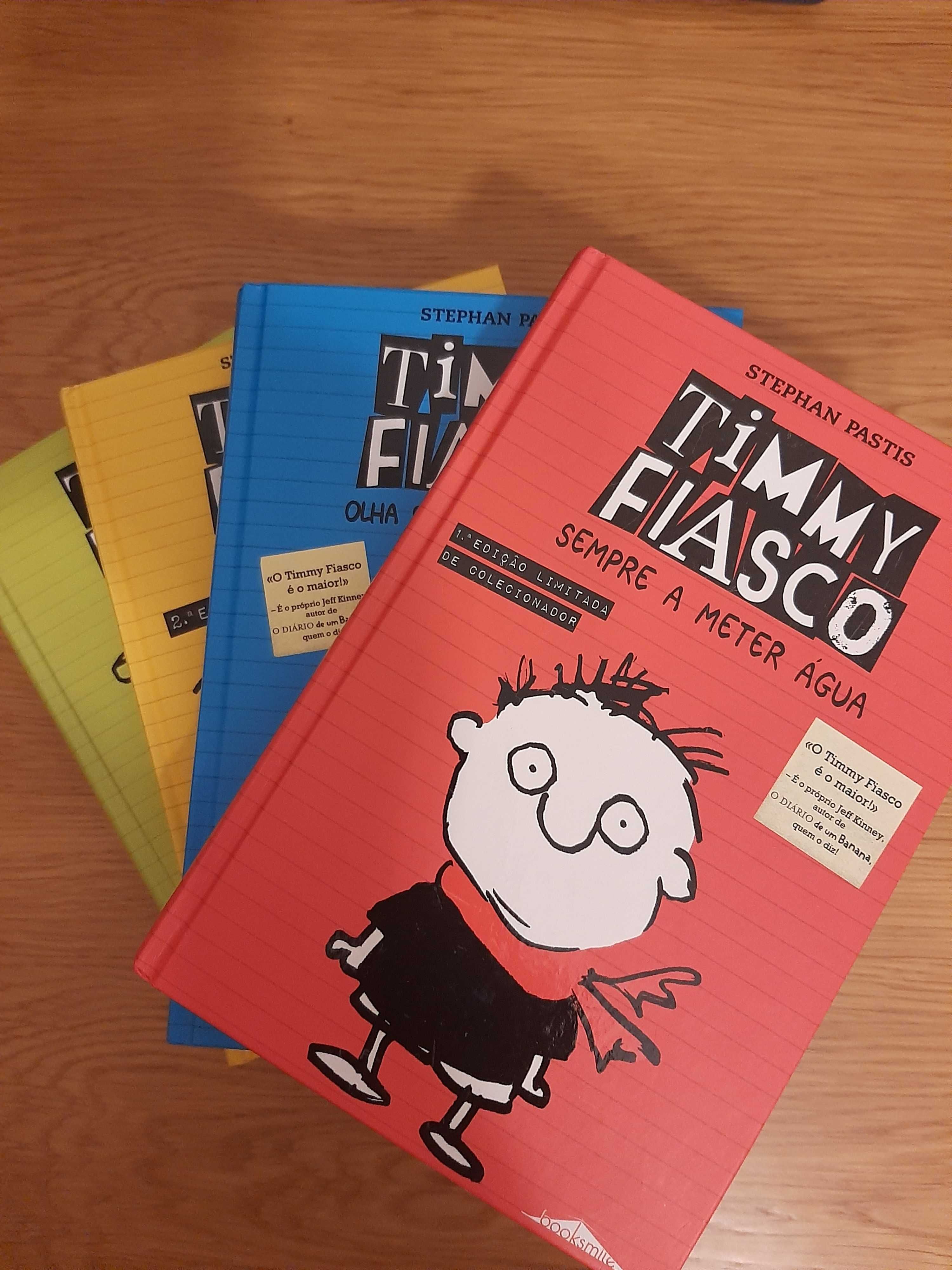 Coleção Timmy Fiasco - 4 volumes da coleção