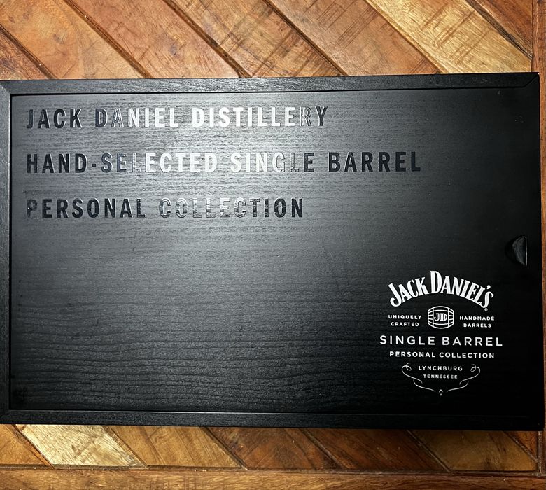 Karafka+ szklanki JACK DANIELS Single Barrel  oryginał