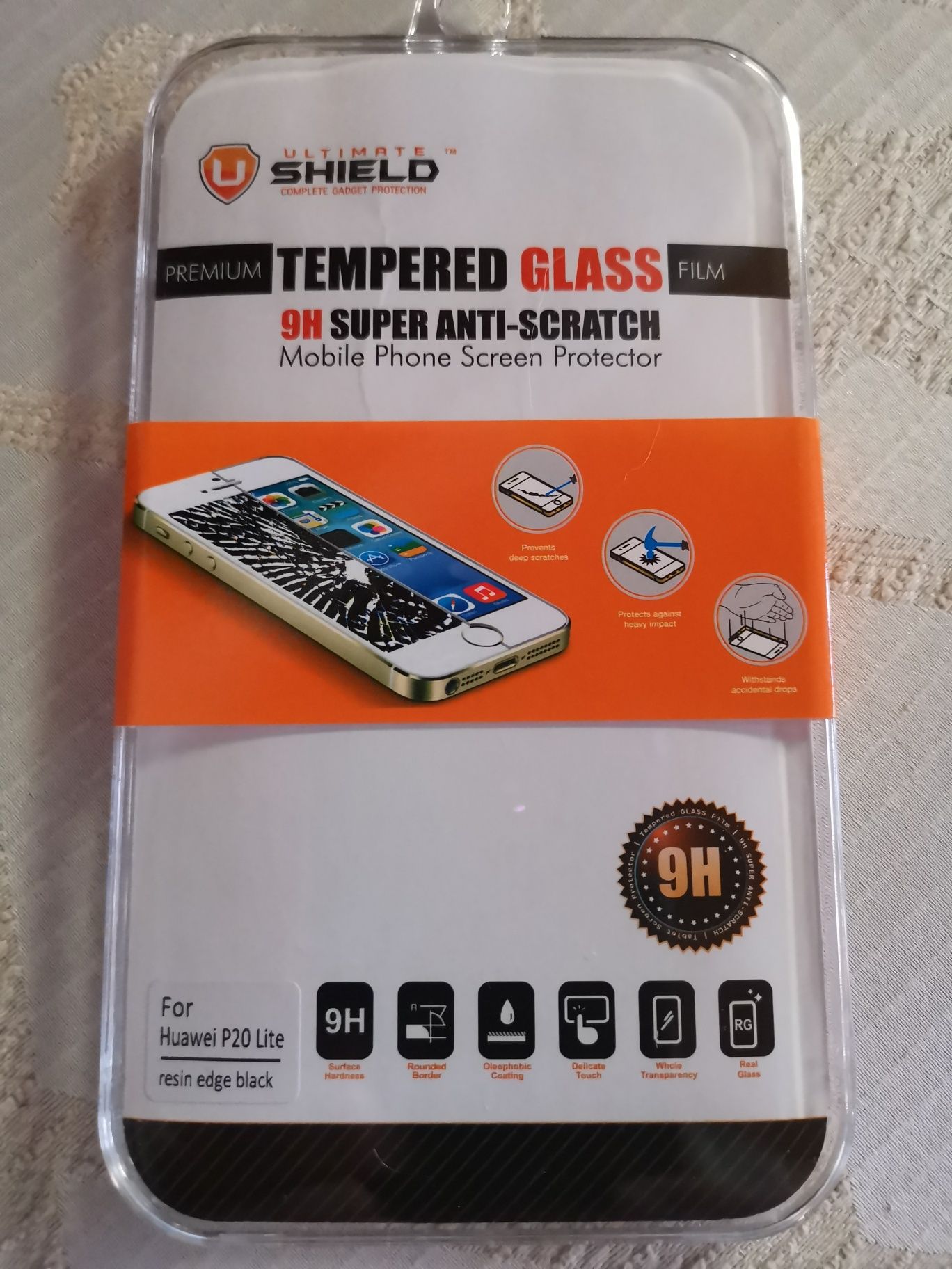 Película Tempered Ultimate shield - Huawei P20 lite