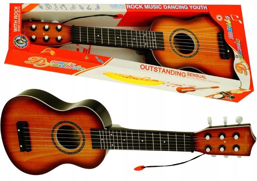 Gitara drewniana 6 strunowa *DARMOWA DOSTAWA*