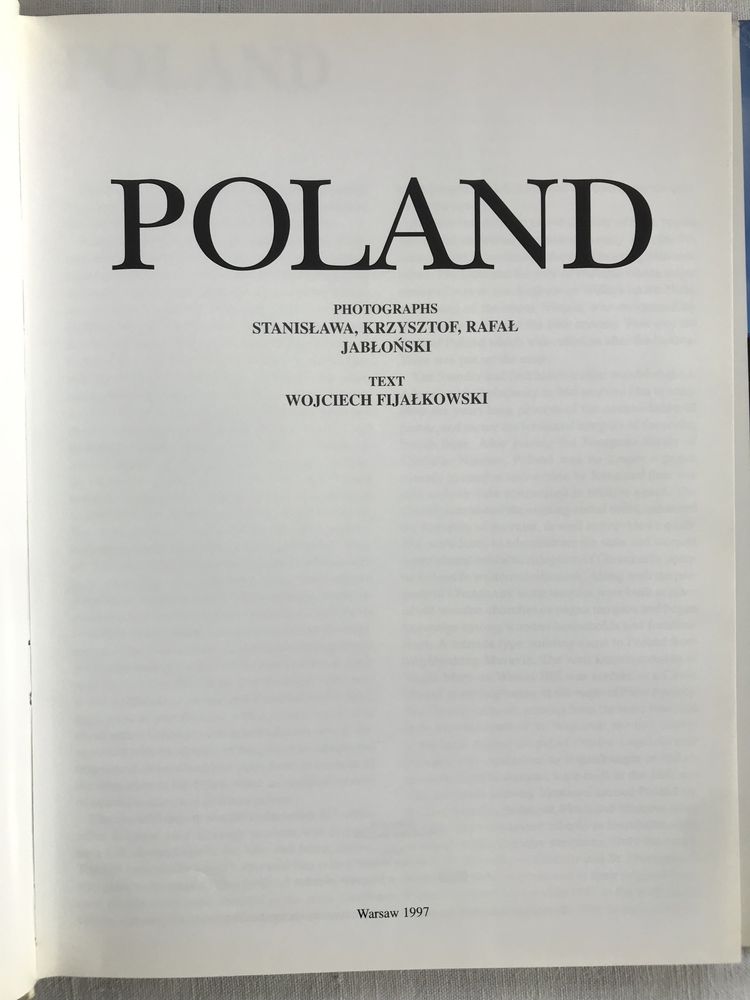 Album „POLAND” w języku angielskim