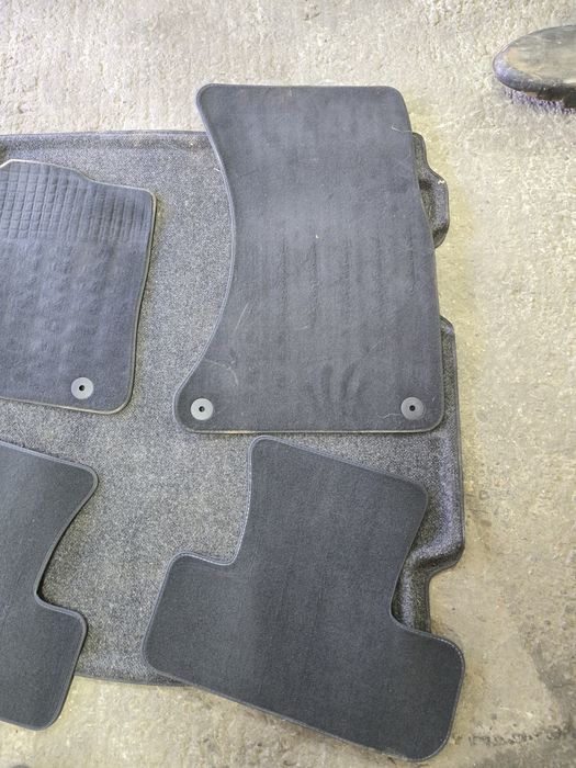Audi q5 8r dywaniki welurowe komplet oryginal audi
